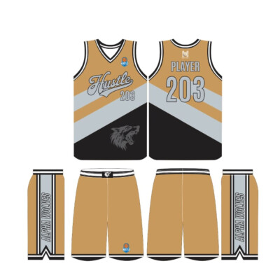 ALPHA WOLVES - CUSTOM BASKETBALL UNIFORM