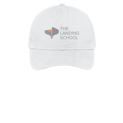 The Landing School Embroidered Brushed Twill Low Profile Cap