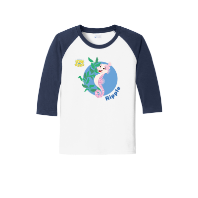 Ripple Character Kid's Raglan Tee