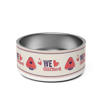 We Heart Clifford Pet Bowl