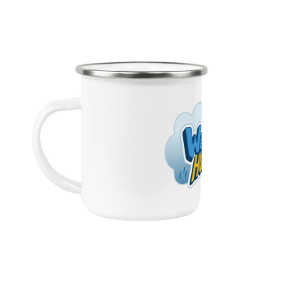 12 oz Weather Hunters Enamel Cup
