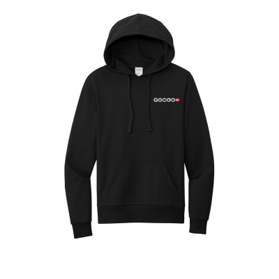Embroidered Unisex Organic French Terry Pullover Hoodie 
