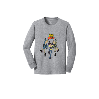 Wild Kratts Jumping Kids' Long Sleeve T-Shirt