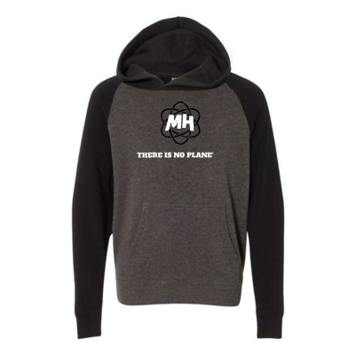 METEOHEROES  There Is No Planet B. - UNISEX YOUTH Special Blend Raglan Hooded Sweatshirt