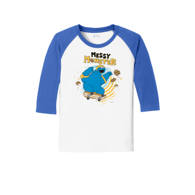 Cookie Monster Messy Monster Youth Tee