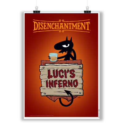 Luci's Inferno Poster: Size A1 (33.1" x 23.4")