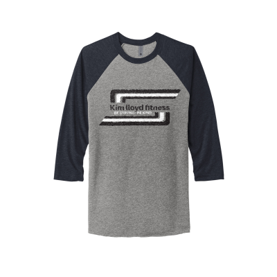Next Level™ Unisex Tri-Blend 3/4-Sleeve Raglan Tee or Similar