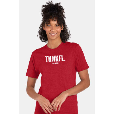 Thankful Psalm 107:1 T-Shirt