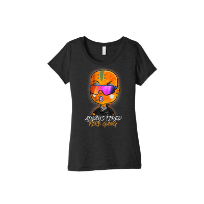 Fire Gang #6215 - BELLA+CANVAS Women’s Tri-blend Short Sleeve Tee