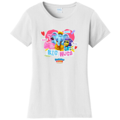Bubbles & Friends Valentines Day Big Hug Women's T-Shirt