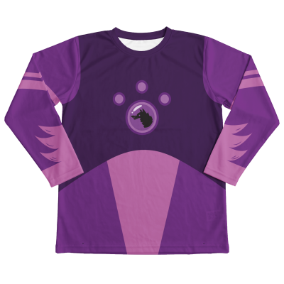 Grey Wolf Creature Power Suit Top - ADULT UNISEX