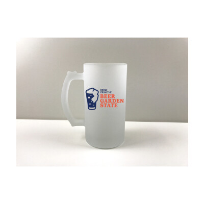 Drink From the Beer Garden State Glass Beer Stein