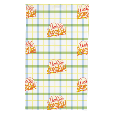 I LOVE You Bunches!  Logo Tea Towel (Cotton Twill fabric)