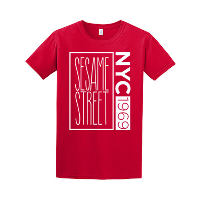 1969 Sesame Street Stamp Adult Tee