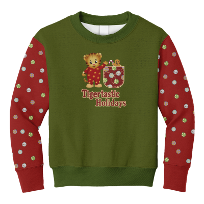 Daniel Tiger Tigertastic Holiday Sweatsuit Top - TODDLER