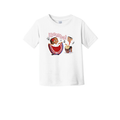 Alma and Eddie "¡Bomba!" Toddler T-Shirt