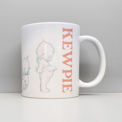 Kewpie® "Mischief" / 11oz White Ceramic Mug