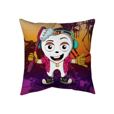 Aloha Throw Pillow - Two-Sided Spun Polyester (Insert included) - Assorted Sizes (14x14, 16x16, 18x18, 20x20, 26x26)