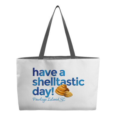 Weekender Tote - All-Over Print - Woven Handle - 24" x 13"