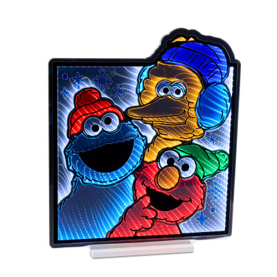 Sesame Street Holiday Friends LED Infinity Light - 25”