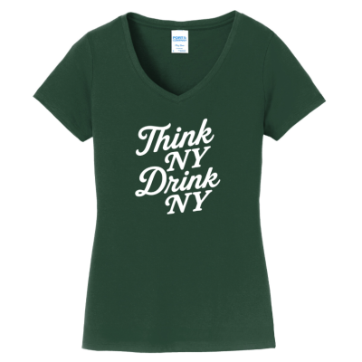 Think NY, Drink NY | Ladies V-Neck