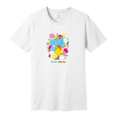 Bubbles & Friends Mothers Day Flowers Unisex Tee