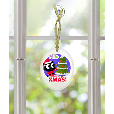Milo Glass Ornament -