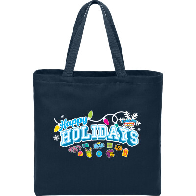 Bubbles & Friends Holiday  Twill  Tote