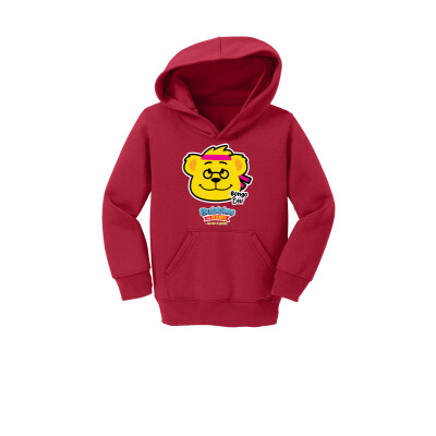 Bubbles & Friends- Friends from Happyville ' Bongo Bear' Toddler  Fleece Pullover Hoodie