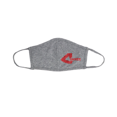Conner - Grey Face Mask (Embroidered)