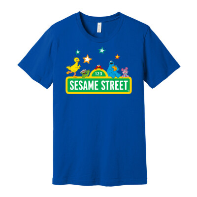 Sesame Street Stars Adult T-Shirt