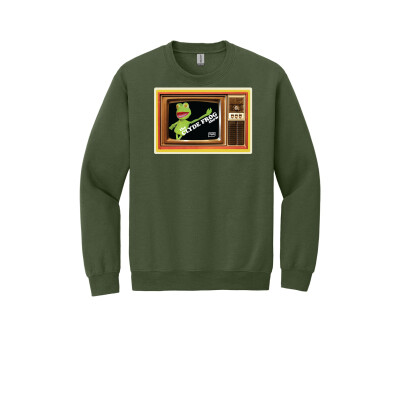 The Clyde Frog Show Vintage Retro TV Sweatshirt