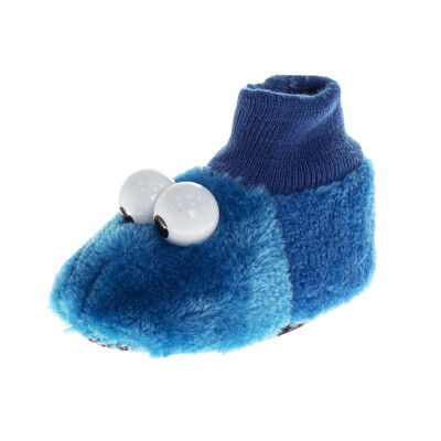 Sesame Street Kids Curious Cookie Monster Dual Sizes Slippers (Toddler/Little Kids)
