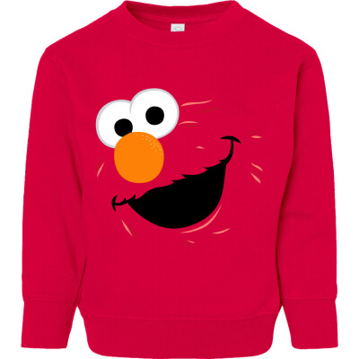 Elmo Face Toddler Sweatshirt