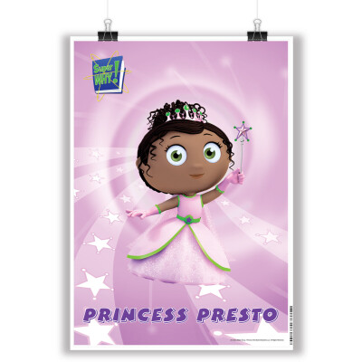 Super WHY! Princess Presto Portrait Poster