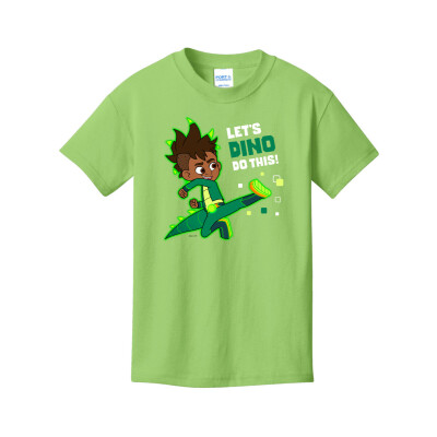 Devosaurus "Let's Dino Do This" - Youth Core Cotton Tee