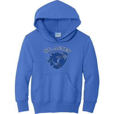 Port & Company® Youth Core Fleece Pullover Hooded Sweatshirt