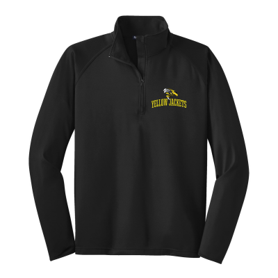 Yellow Jackets Men's Embroidered Stretch 1/4-Zip Pullover