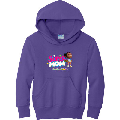 Bubbles & Friends Mothers Day SuperMom Fleece Sweatshirt