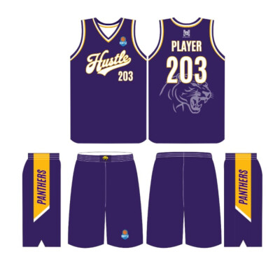 Panthers - Custom Basketball Uniform