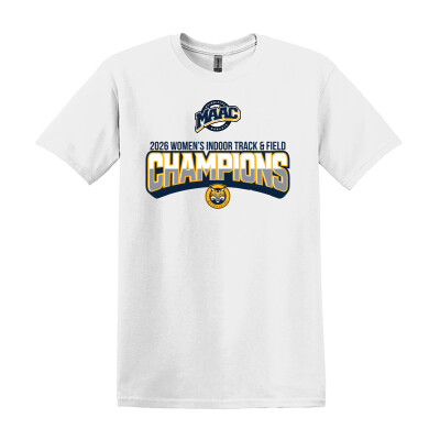 Quinnipiac University - 2026 Women's Indoor Track & Field Champions Tee