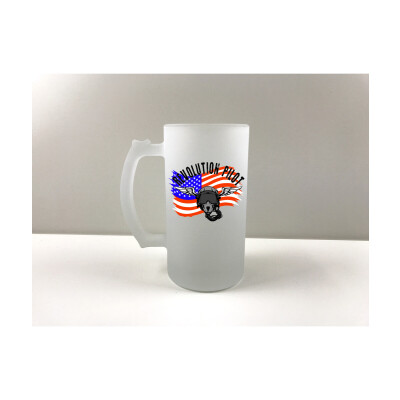 Revolution Pilot Flag Glass Beer Stein