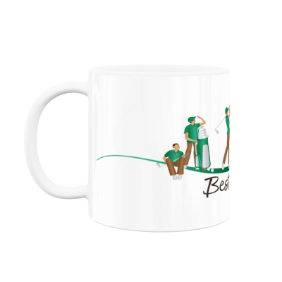 White Jumbo Mug -  20oz