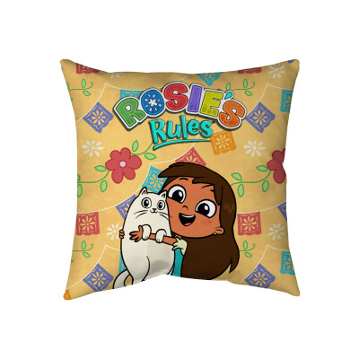 'Rosie's Rules' Best Friends Throw Pillow