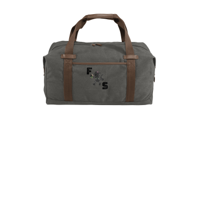 Fiendz strong Embroidered Port Authority ® Cotton Canvas Duffel