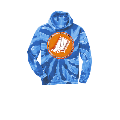 IndyWeOutHere Tie-Dye Pullover Hoodie