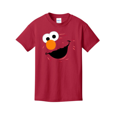 Elmo Face Shirts - Toddler to Adult