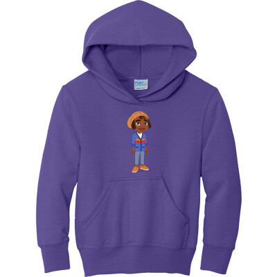 André Youth Fleece Hooded Sweatshirt