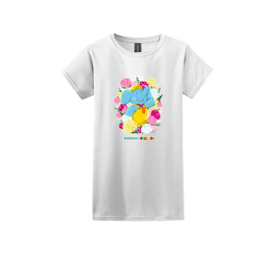 Bubbles & Friends Mothers Day Flowers Women's T-Shirt