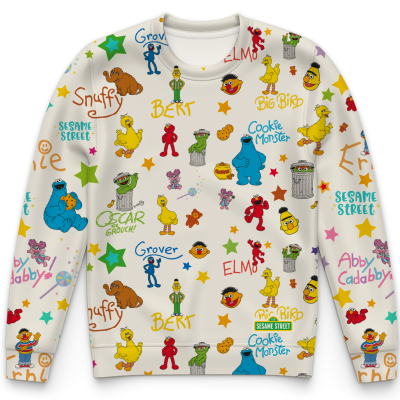 Sesame Doodle Party – Toddler Sweatshirt